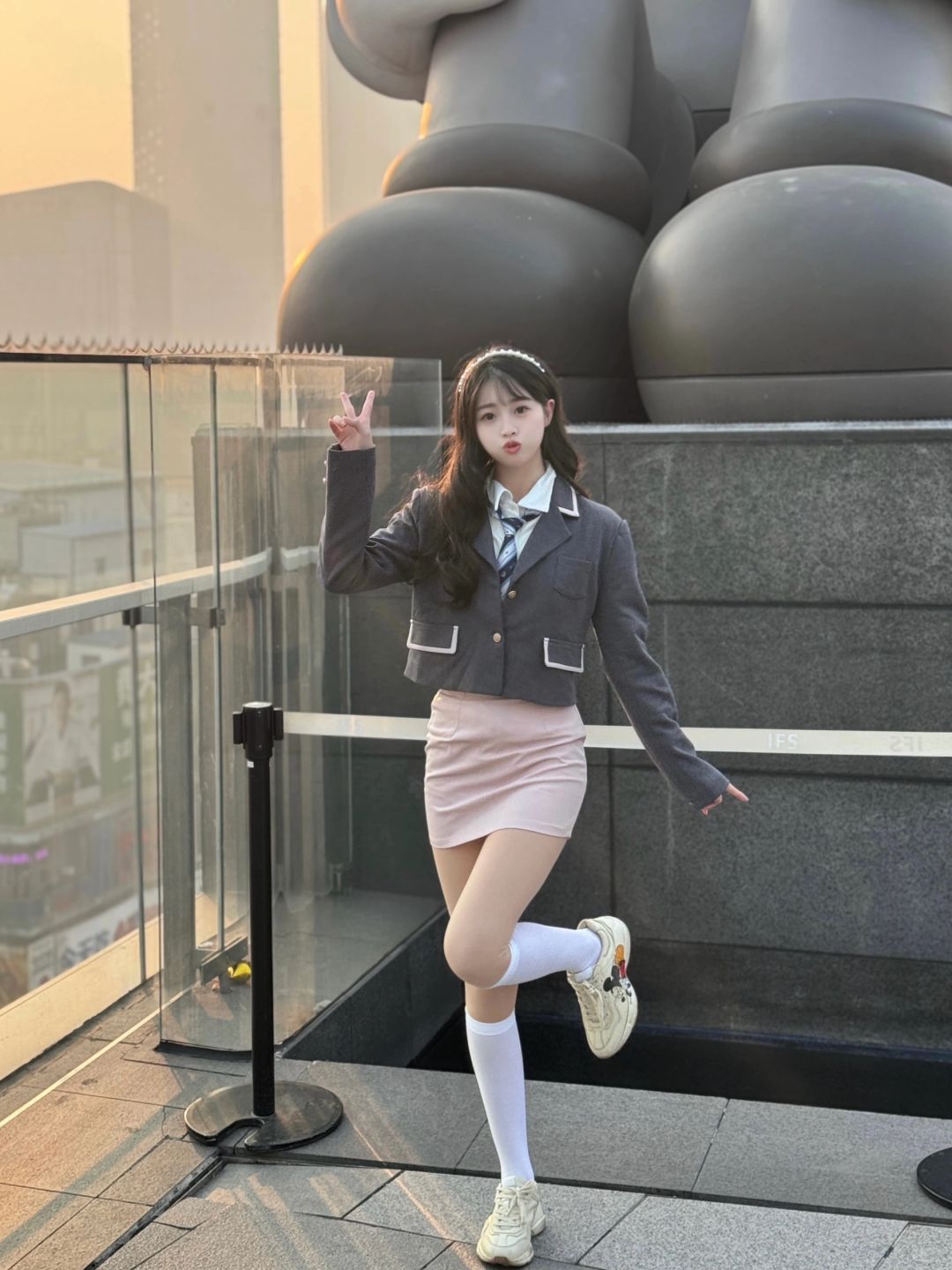 长沙ifs｜楼顶太好拍照啦！📸