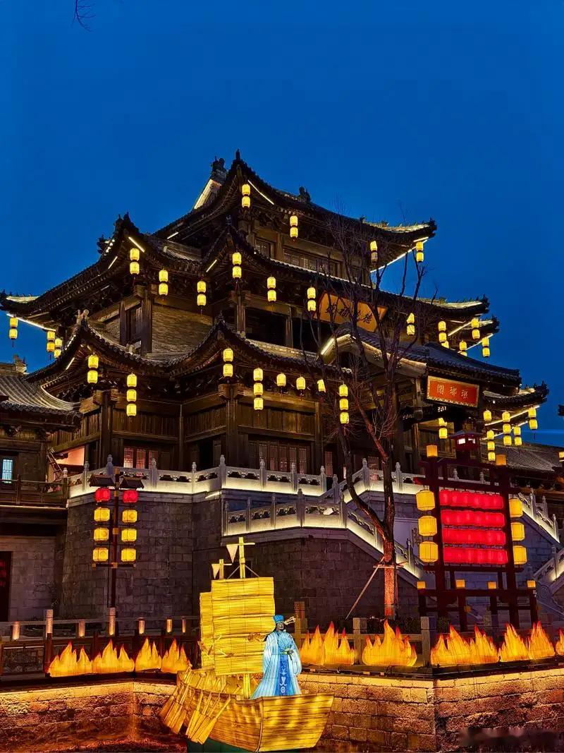 寻美山东走进沂蒙  一直就想去琅琊古城玩一玩，离的这么近一直没有机会，现在天气还