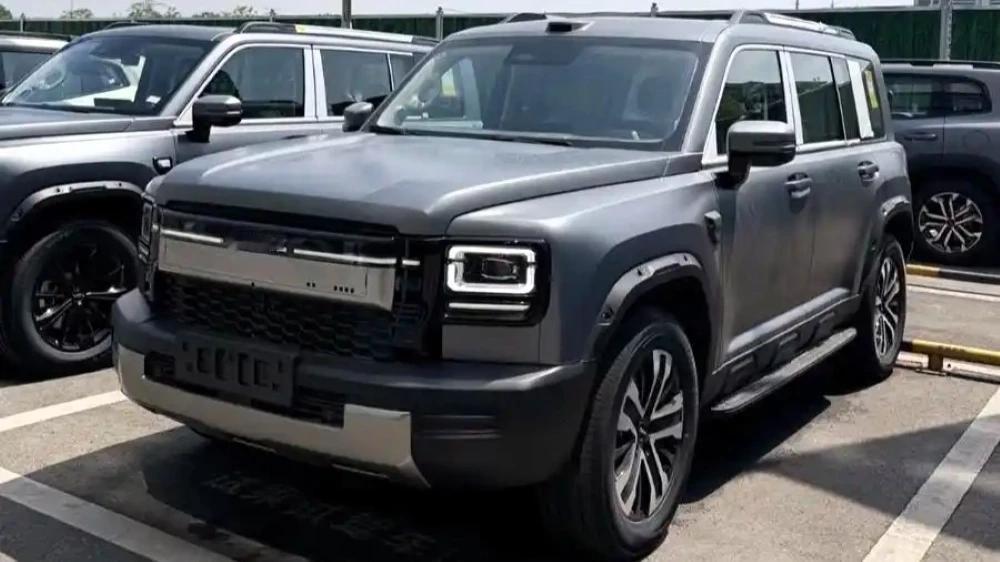 新款哈弗猛龙 Plus 实车亮相，新车将于4月18日开启预售。搭载Hi4 混动四