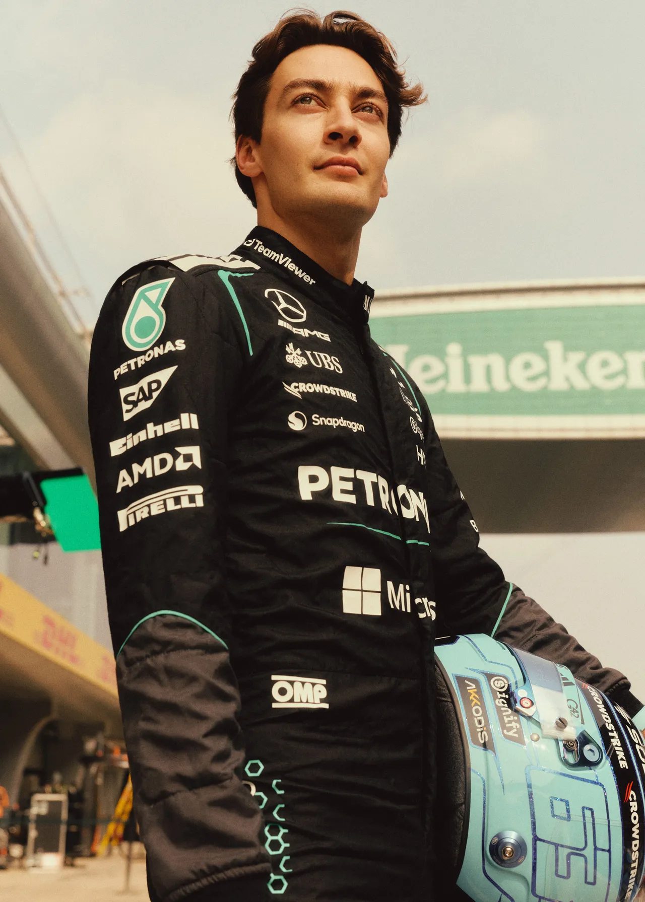 乔治拉塞尔 🩵 GR63消息速递 Vanity Fair名利场发布《飞驰F1：