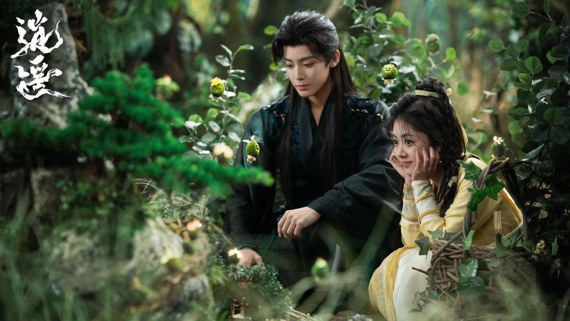 谭松韵逍遥和肖瑶同时登顶V榜 实力诠释“剧火角也爆”！谭松韵精准拿捏肖瑶的多面性