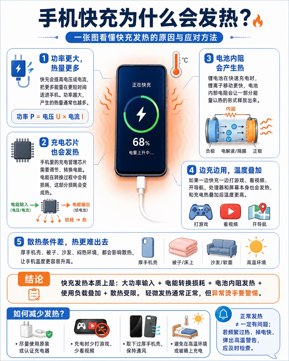 夏天充电时手机发烫怎么办如果手边没有手机散热器，可以试试我的应急小妙招，纸巾浸湿
