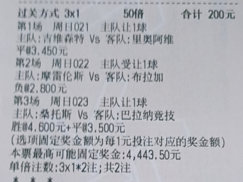 021 葡超 23:00 吉维森特vs里奥阿维芳香：让平流年：1-0 2-1 3