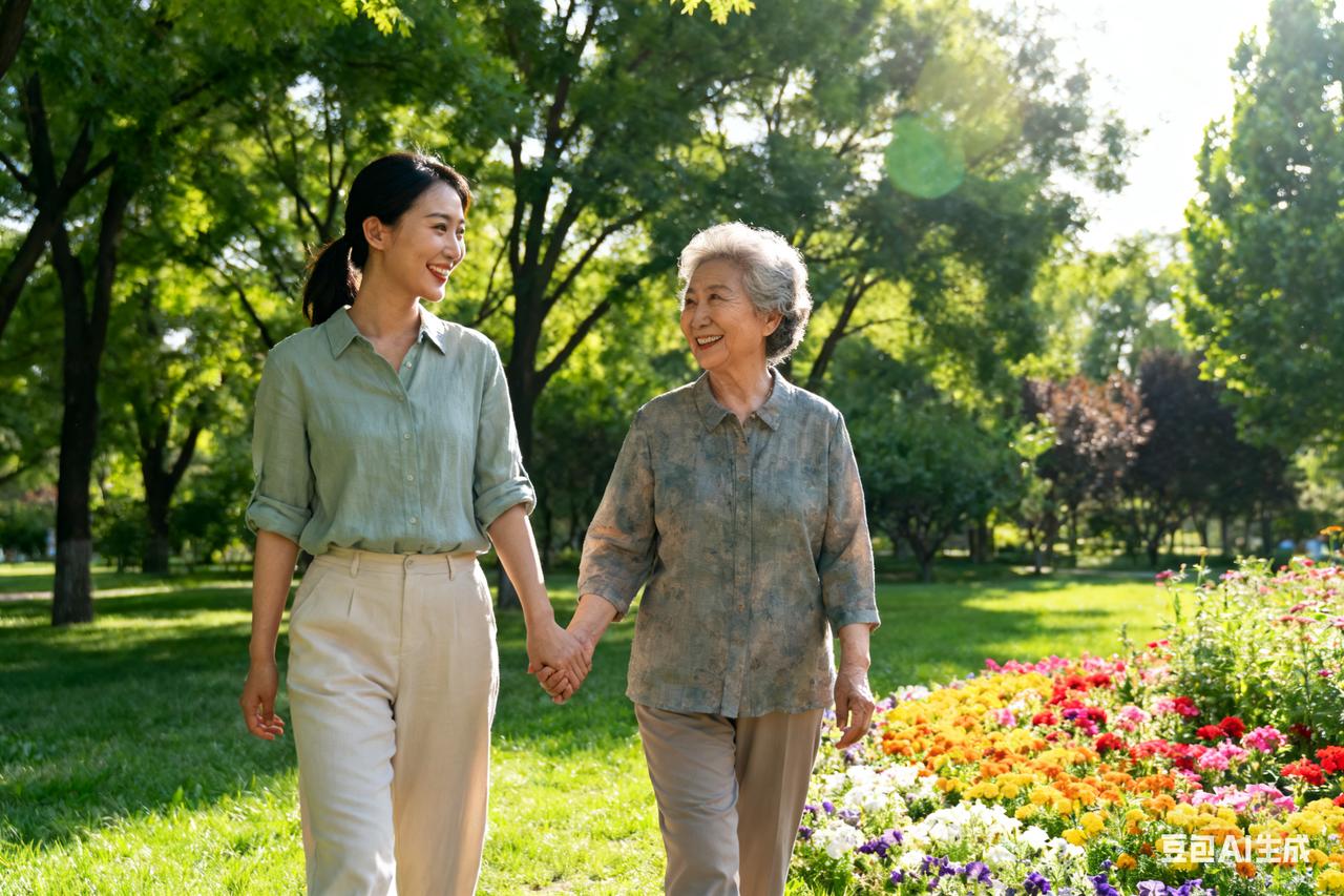 昨日的遗憾。

昨天早上带我妈去了菜市场，下午又带着她去我们这里的一个小公园里去