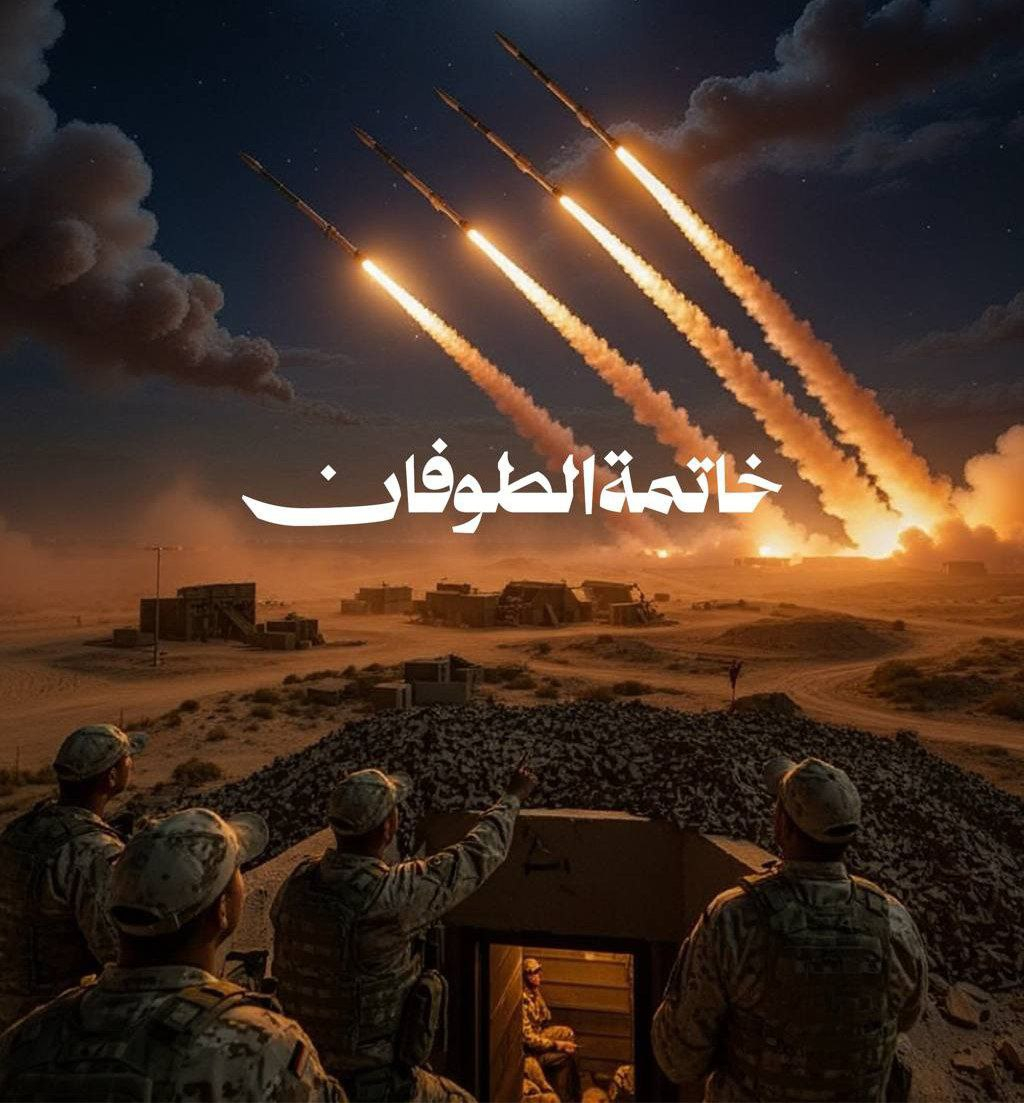 伊朗革命卫队将其针对以色列的军事行动命名为“洪水终结”。 