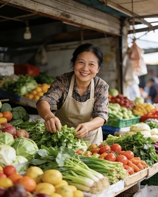 卖菜也要懂心理学 别小看卖菜，全是人情世故和心理博弈！新鲜摆整齐、颜色搭配好，看