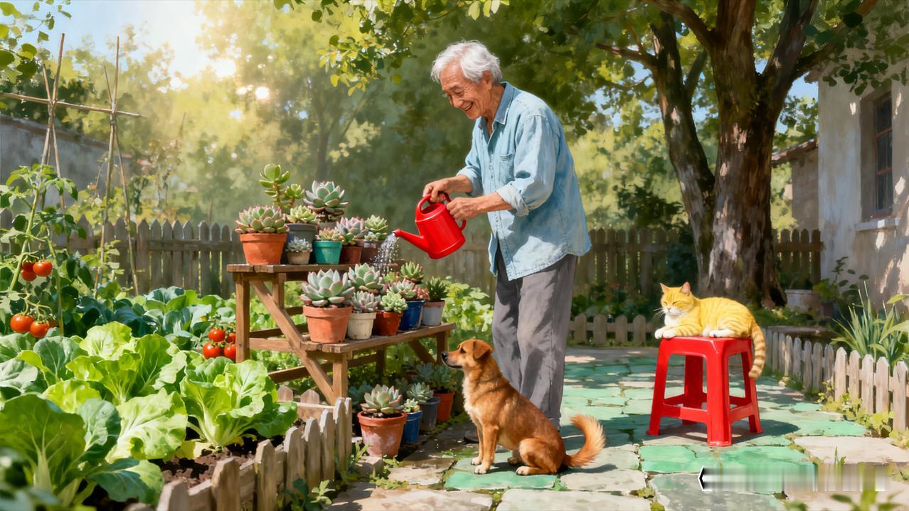 非常现实的一段话：
“老了才会明白：不管你有多少钱，有多大的房，人老了，其实到了