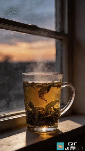 暮色漫过窗棂时，我总爱泡一壶老茶，看茶叶在沸水里沉沉浮浮，像极了这一生的行迹。年