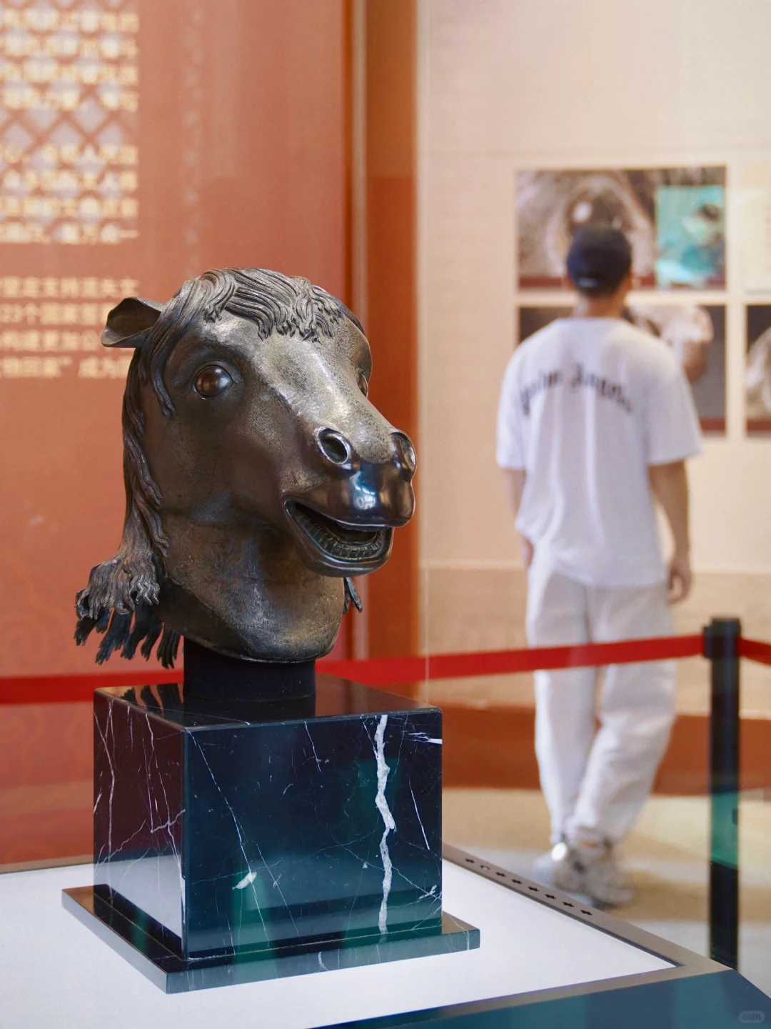 划重点｜圆明园复建在这看！马首真身太美啦❗️