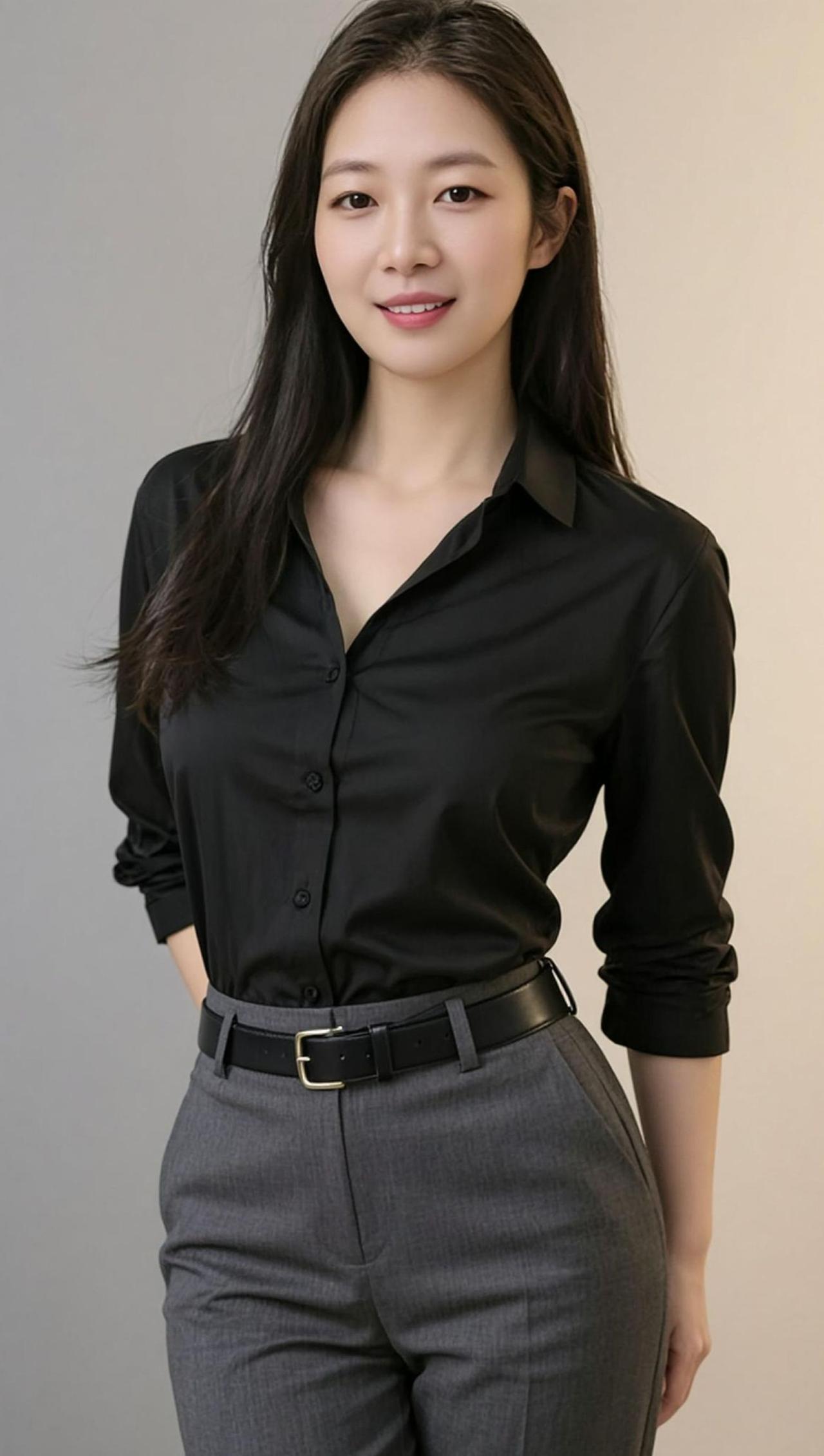 AI通勤风写真 穿搭美女日常分享上热门