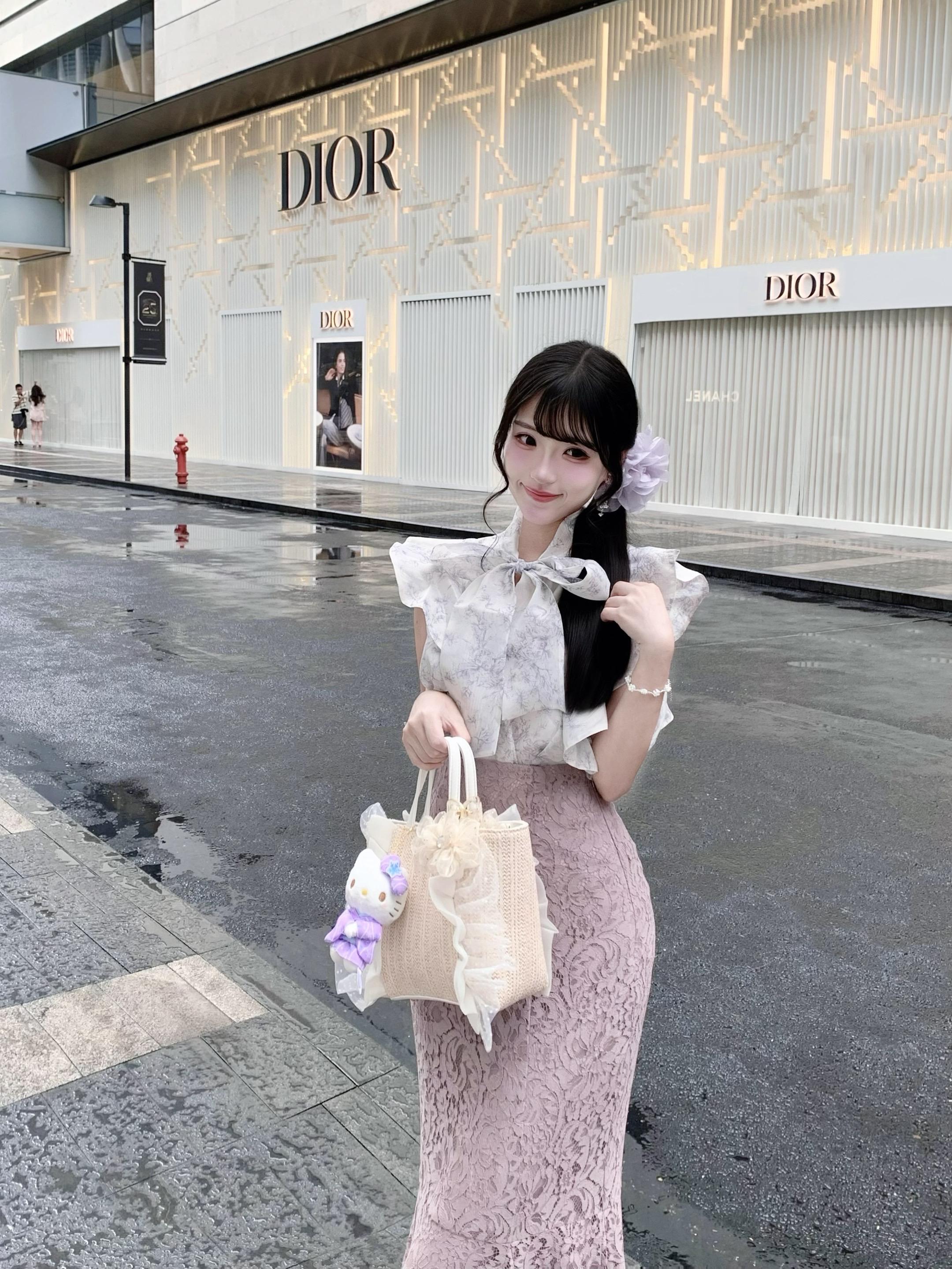 妈妈 我只想穿清楚系🌸…深圳湾万象城也太好拍啦