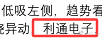 算力方向在隔日计划中持续跟踪的利通电子终于周五9cm爆发创出历史新高，上周连续一