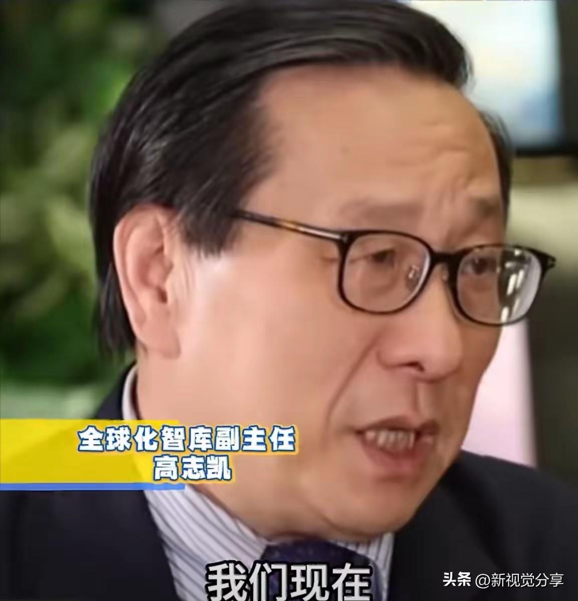 高志凯老师真是“杀人诛心”啊，哈哈！
 
这段时间，高志凯老师在一次采访里说的一