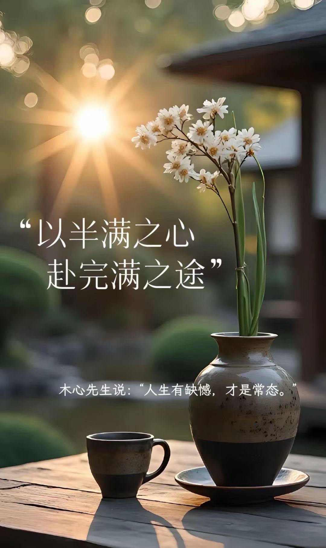 以半满之心   赴完满之途…
人生有缺憾  才是常态～～