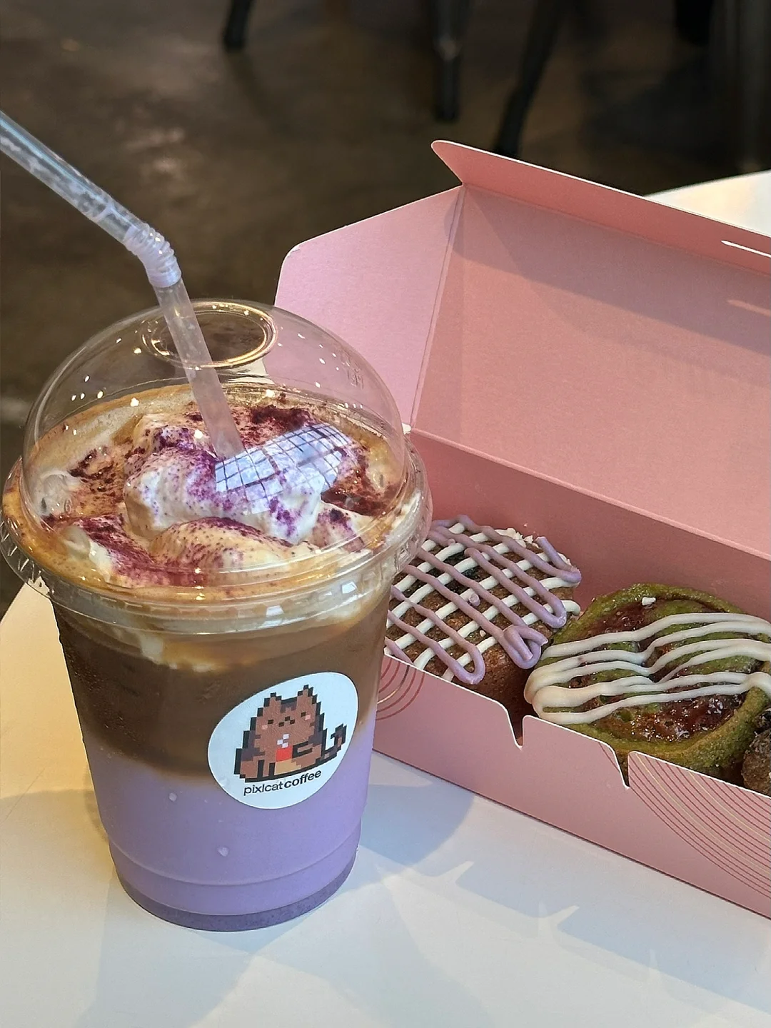 波士顿｜旧金山咖啡来整顿Boston☁️紫薯奶盖