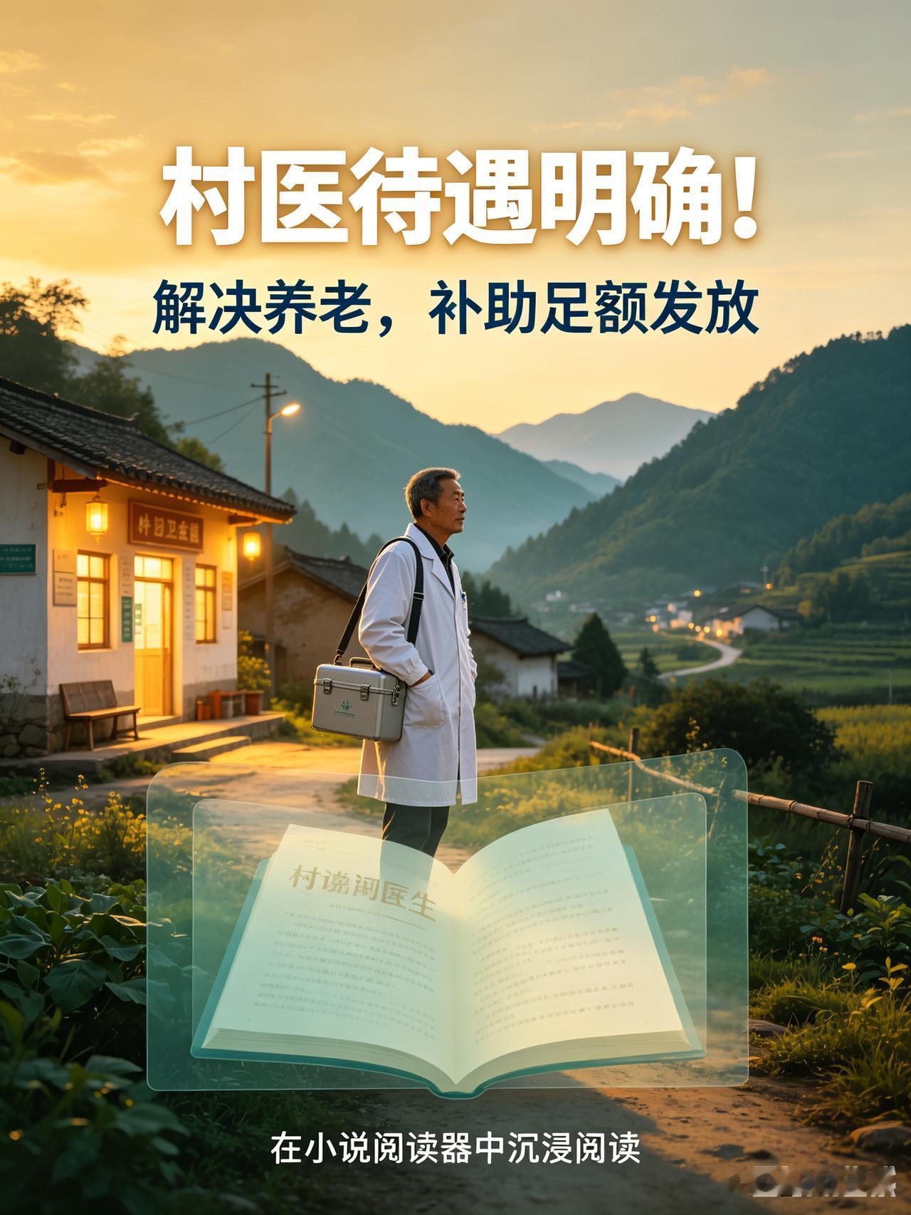 村医待遇正式明确！养老保障落地落实，各项补助足额按时发放
 
扎根乡村、守护基层