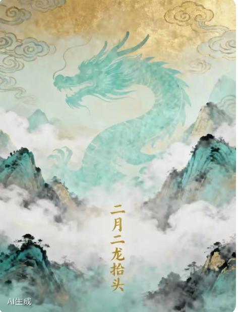 今天是二月二龙抬头的大好日子！老话说：二月二，龙抬头，一年都有精神头。这一天，一