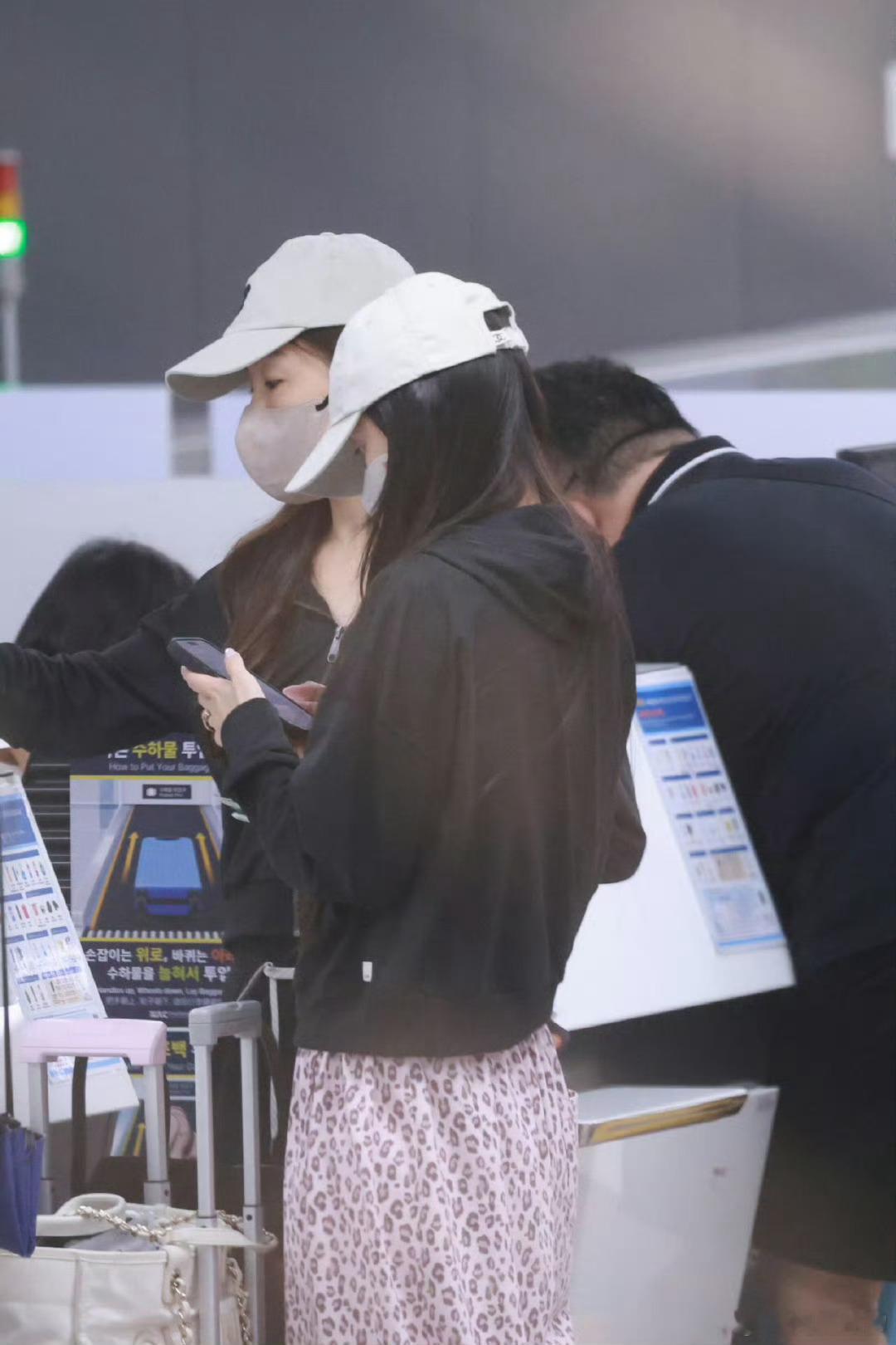 Angelababy首尔回国一个侧脸就把我迷晕了！鼻姐就是如此权威