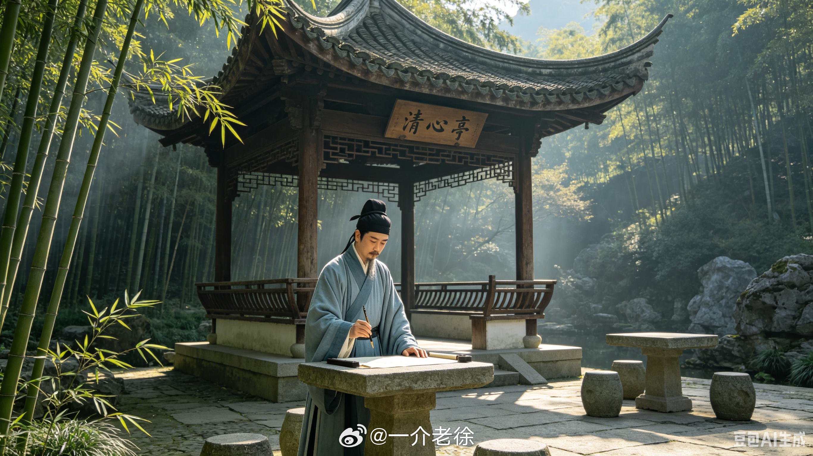 宿州萧县 《清心亭记》 宋 曾巩  嘉祐六年，尚书虞部员外郎梅君为徐之萧县。改作