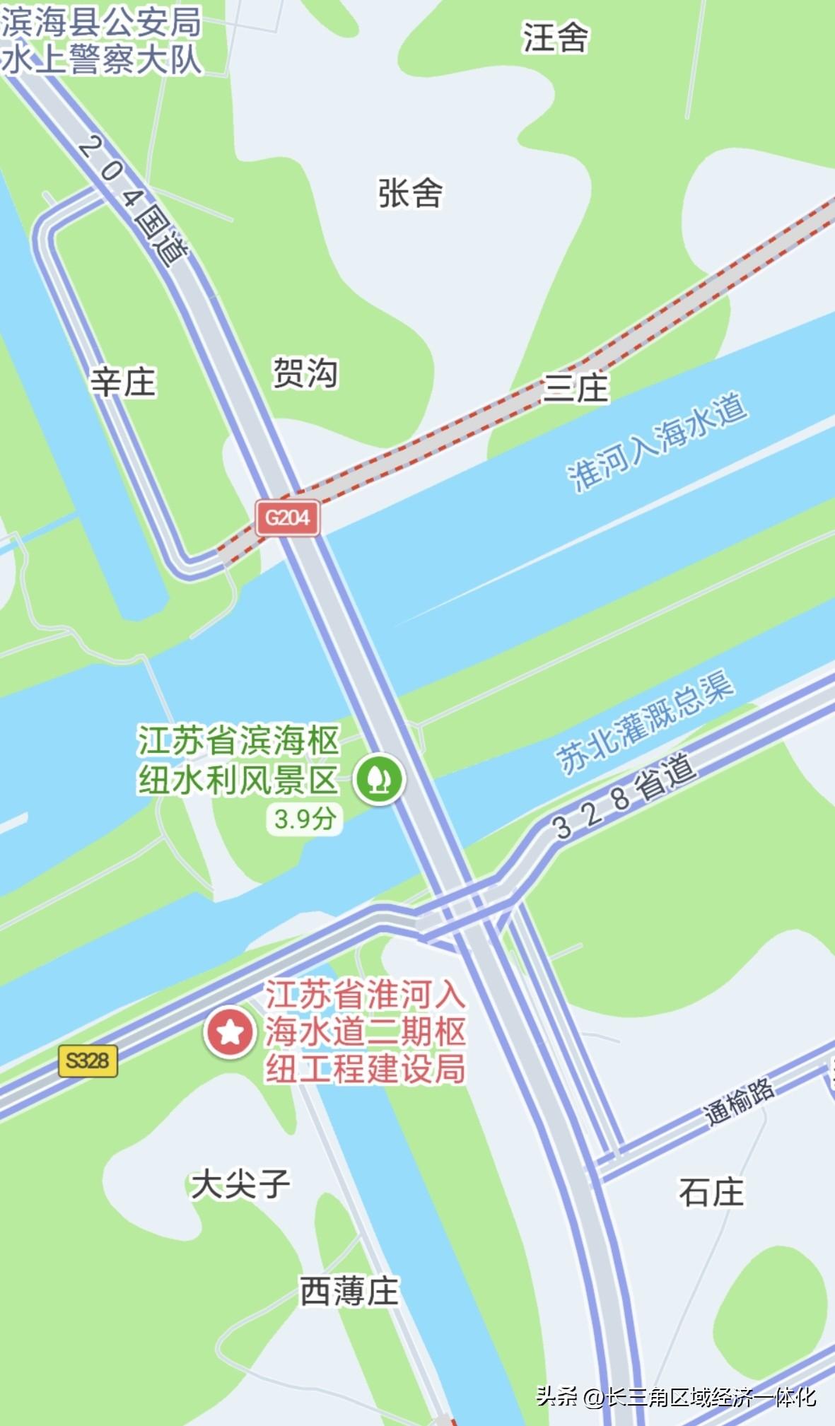 好消息！连申线淮河入海水道滨海枢纽航道整治来啦！
         根据最新传出