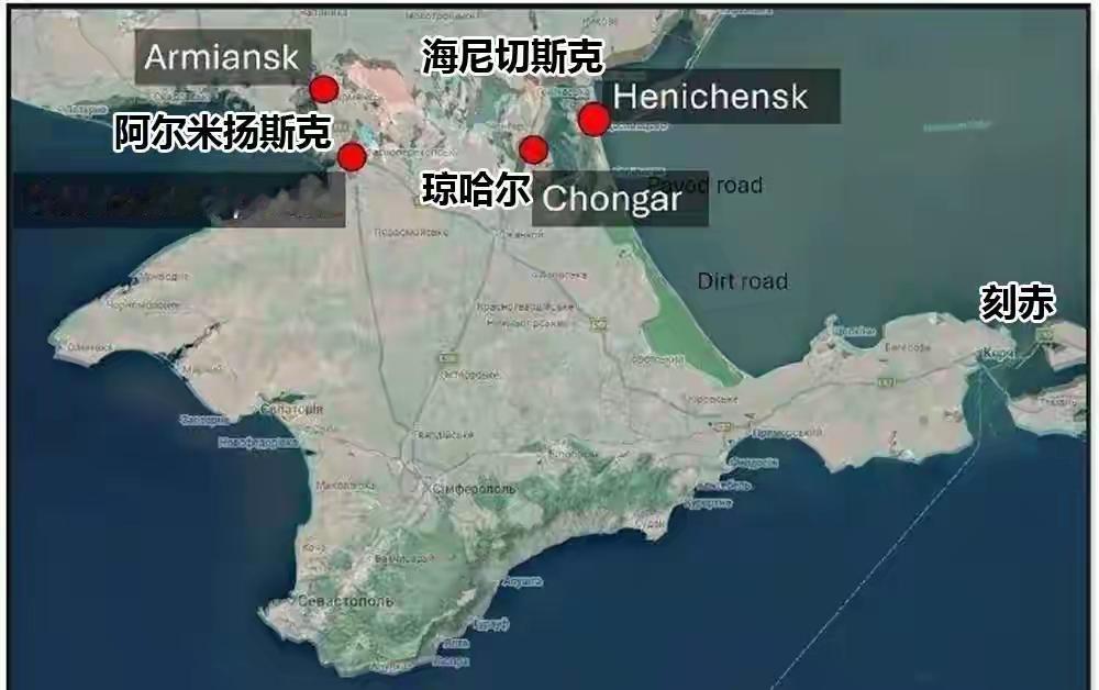 克里米亚将成孤岛，考验普京的时候到了！
    乌克兰攻击克里米亚周围的战术见效