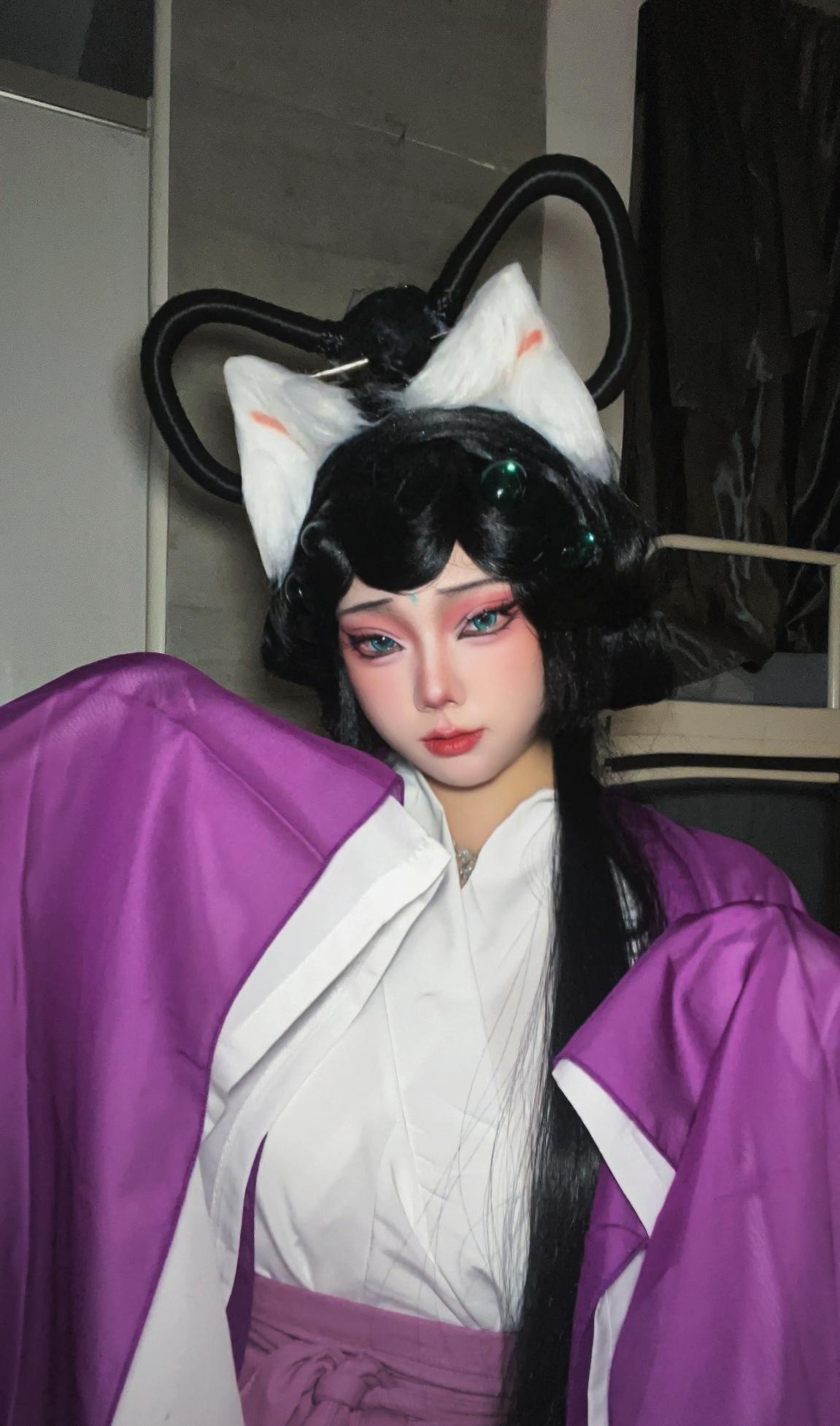 京剧猫 墨紫 cosplay