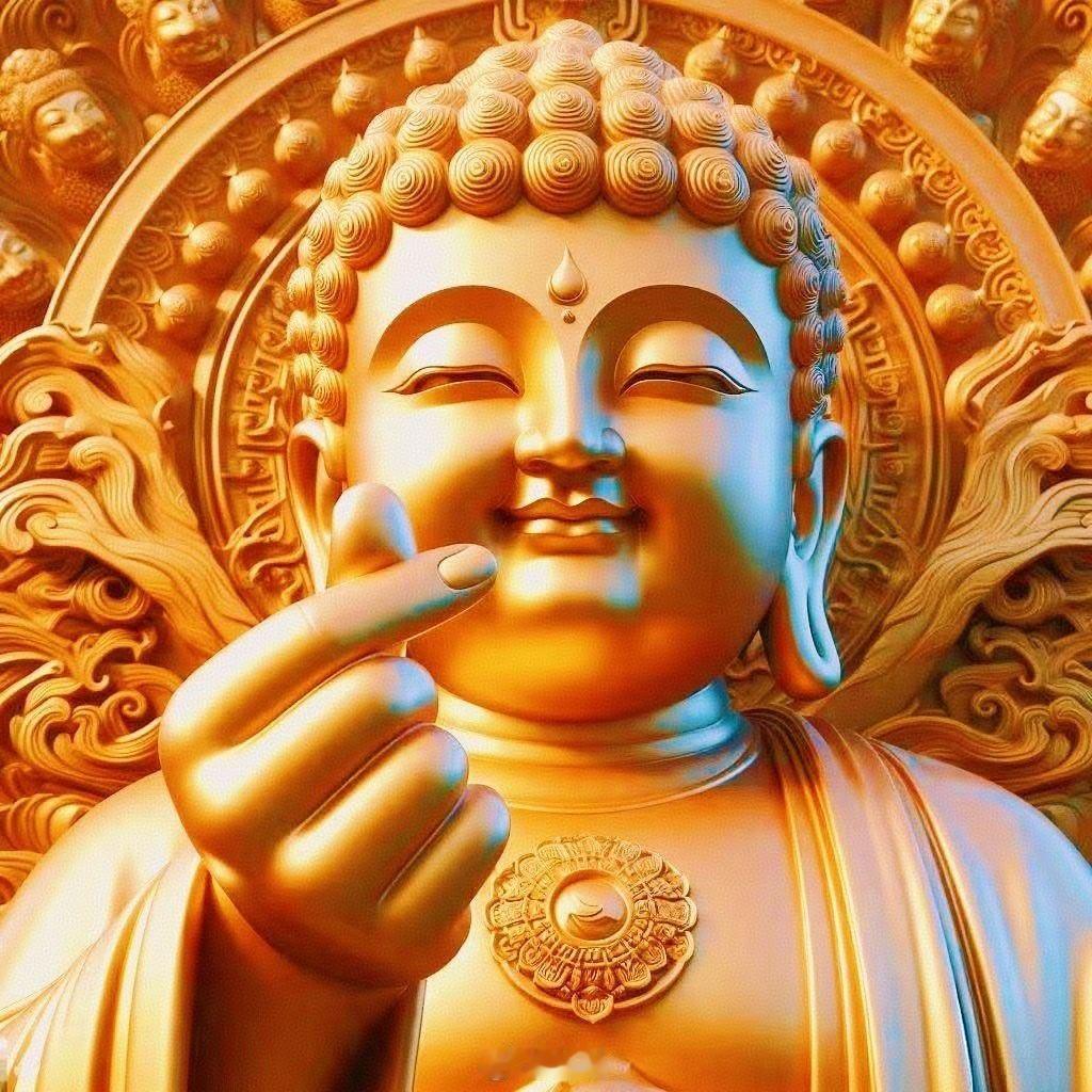 佛笑，好运财运要来到，有缘得见马上签收 