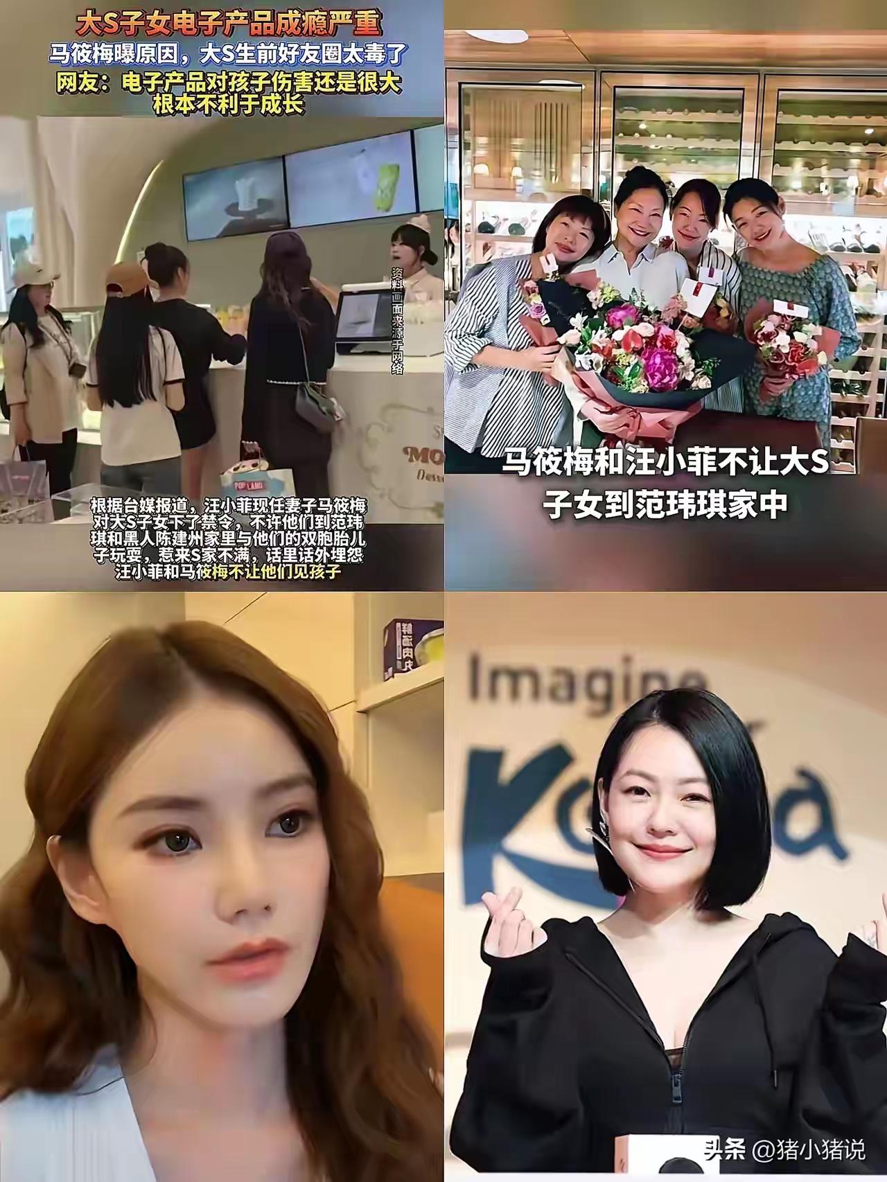 小S被爆新瓜，真的是吃力不讨好。她自己挖的坑，自己麻烦了。她说感谢黑人帮忙照顾大