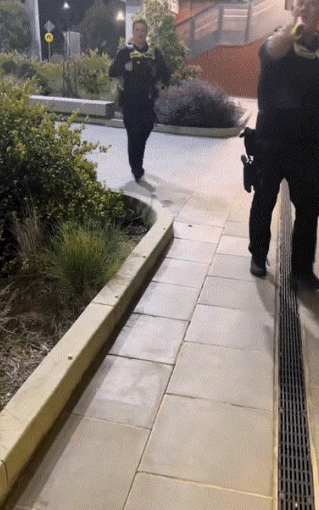 近日，澳大利亚，中国留学生因为车站外很冷，加上心情不好，砸了维洲轻轨站休息室的玻