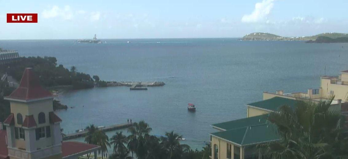 当地时间12月6号，美国海军福特号航母(CVN-78)离开圣托马斯岛，再次进入加