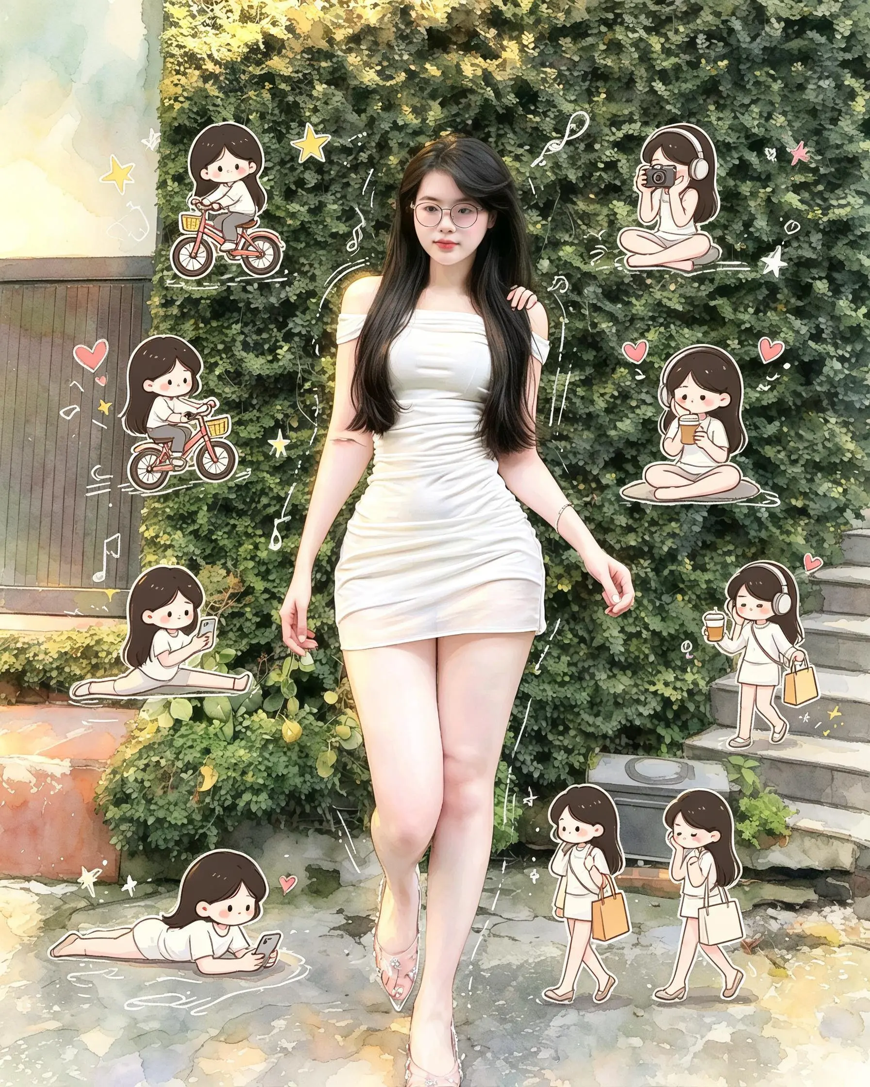 ai创作 御姐天花板 辣妹身材 御姐穿搭 迷人紧身裙
