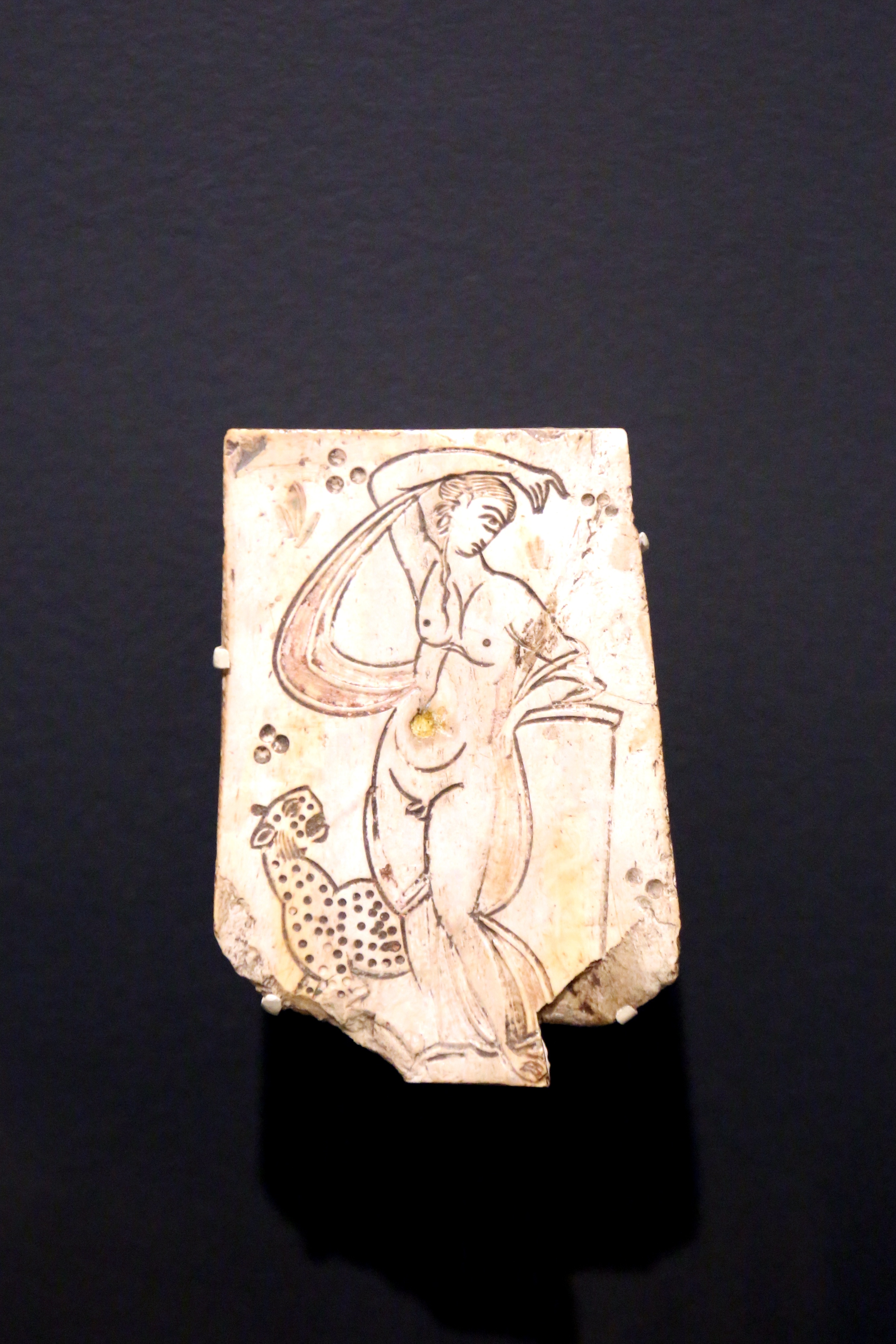 美国华盛顿华盛顿Dumbarton Oak美术馆收藏的4世纪罗马帝国晚期的骨雕“