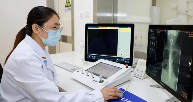 烟台山医院新增一台大平板多功能数字化X线机