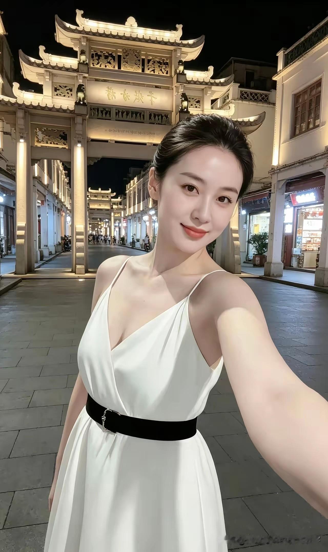 印象中：潮汕女孩，瓜子脸、长头发、身材好…