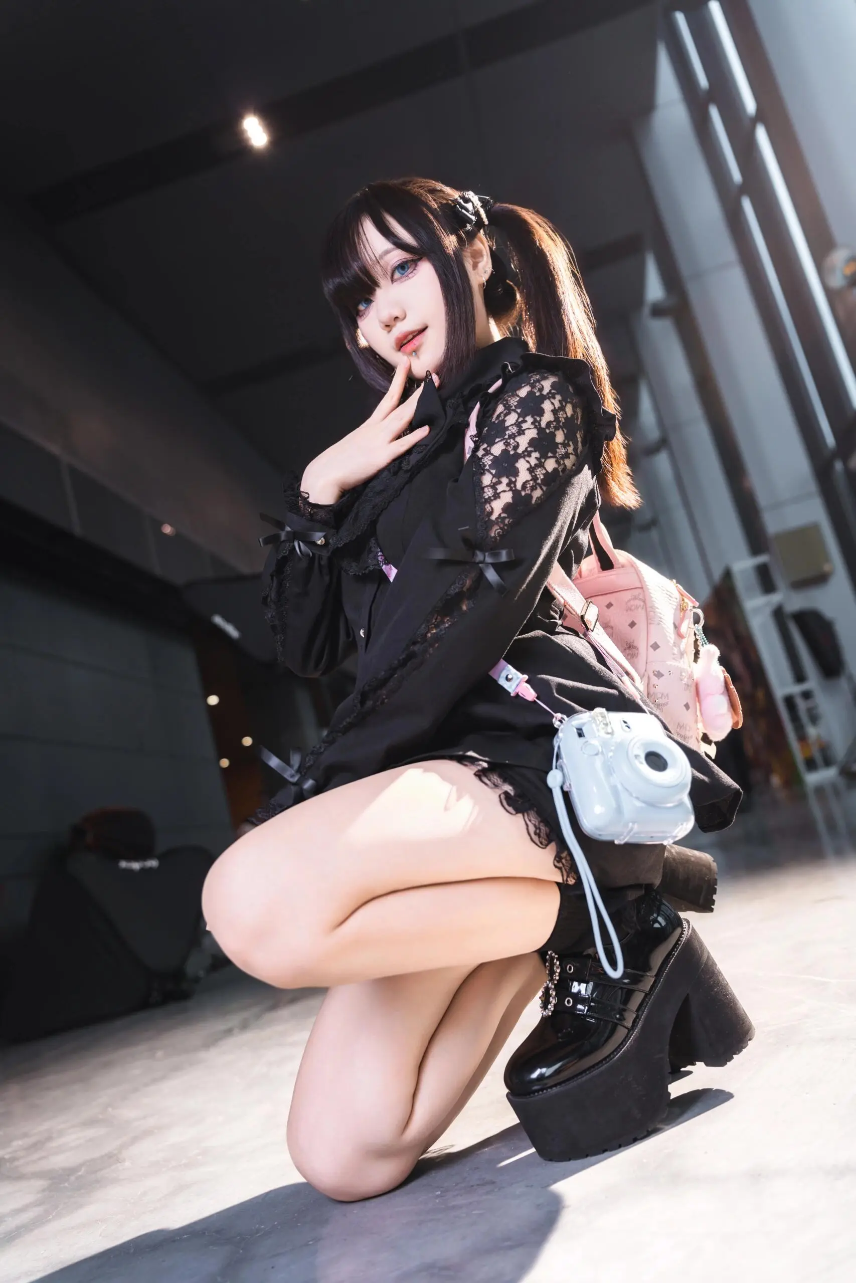 地雷 这腿又长又白又细 cospaly 漫展养眼造型大赏 性感美女