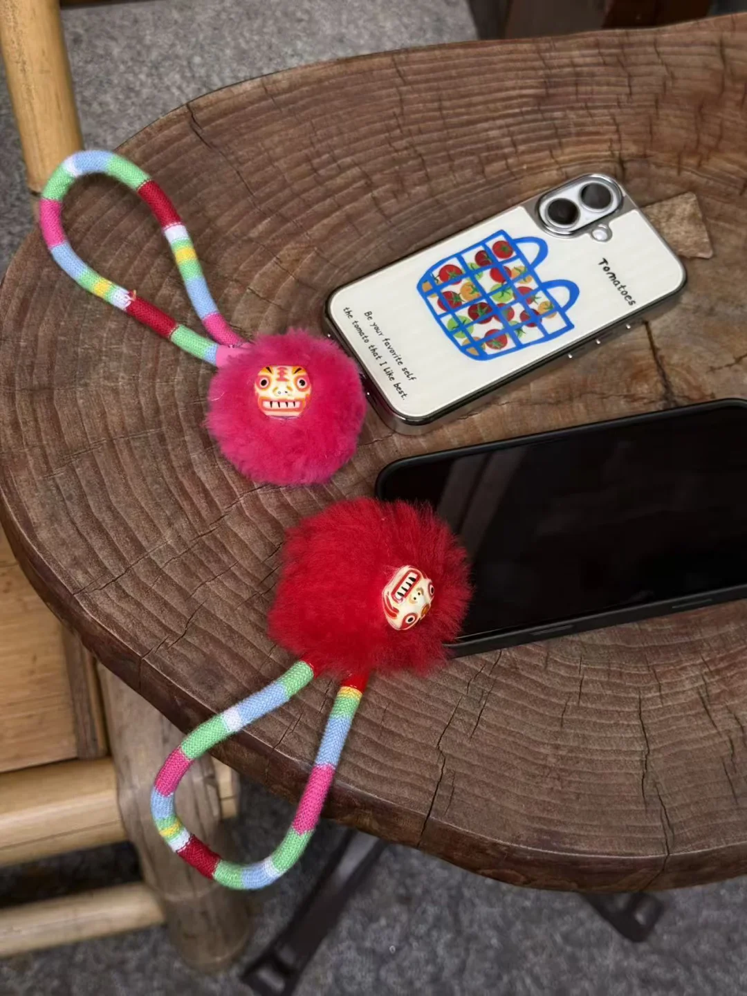 把没人带的皮老虎，做成随身平安挂件