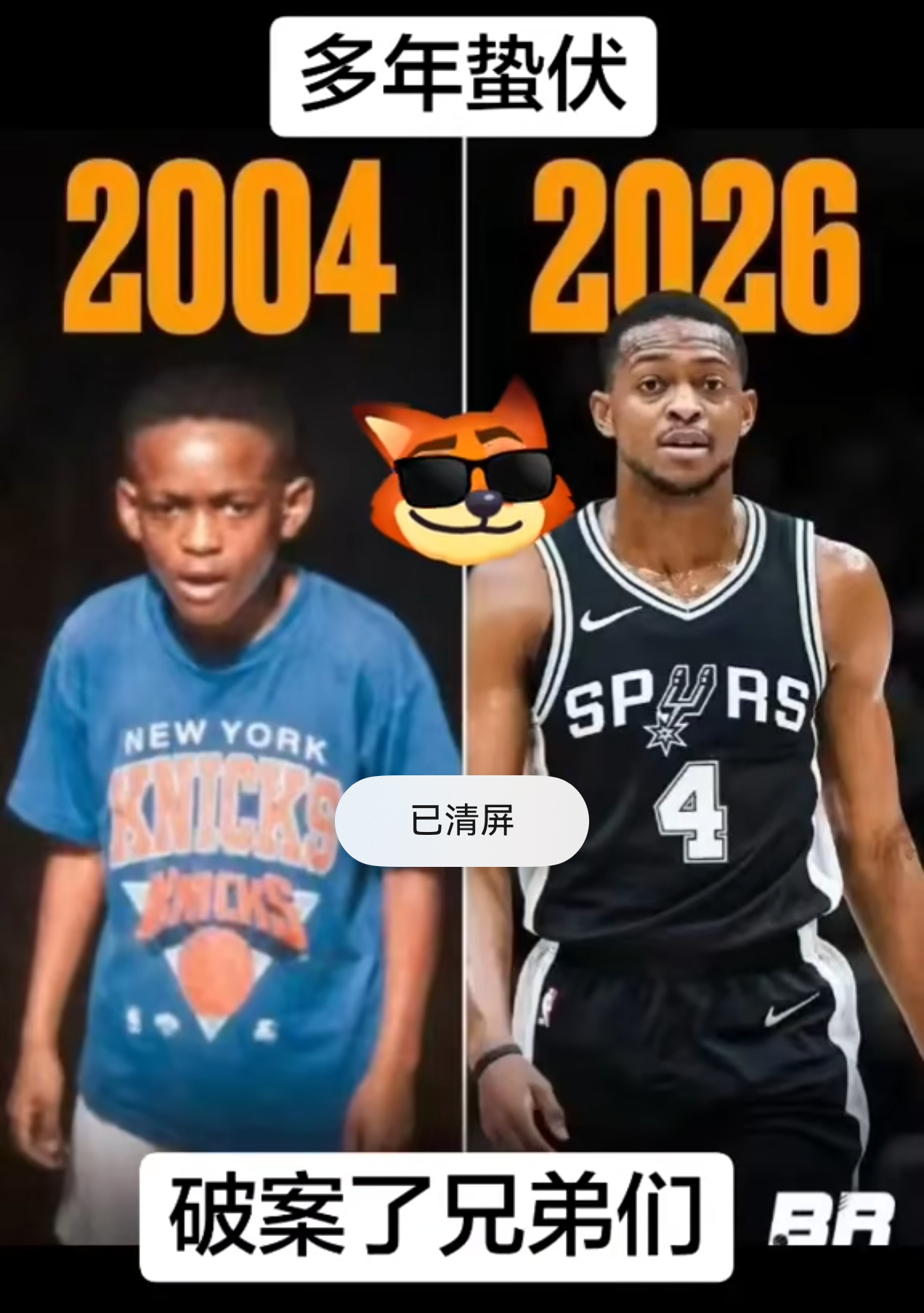 谁的童年没有一个冠军梦马刺vs尼克斯NBA