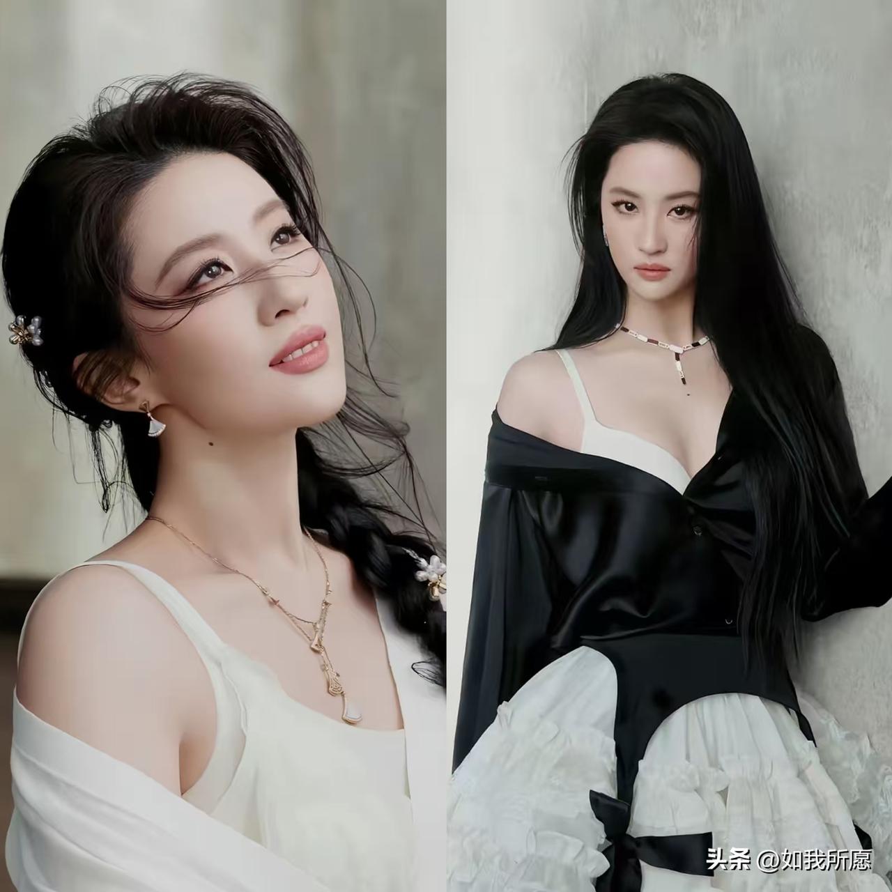 刷到刘亦菲这组内衣大片，
终于明白为啥那么多品牌
挤破头也要请刘亦菲了！

这哪