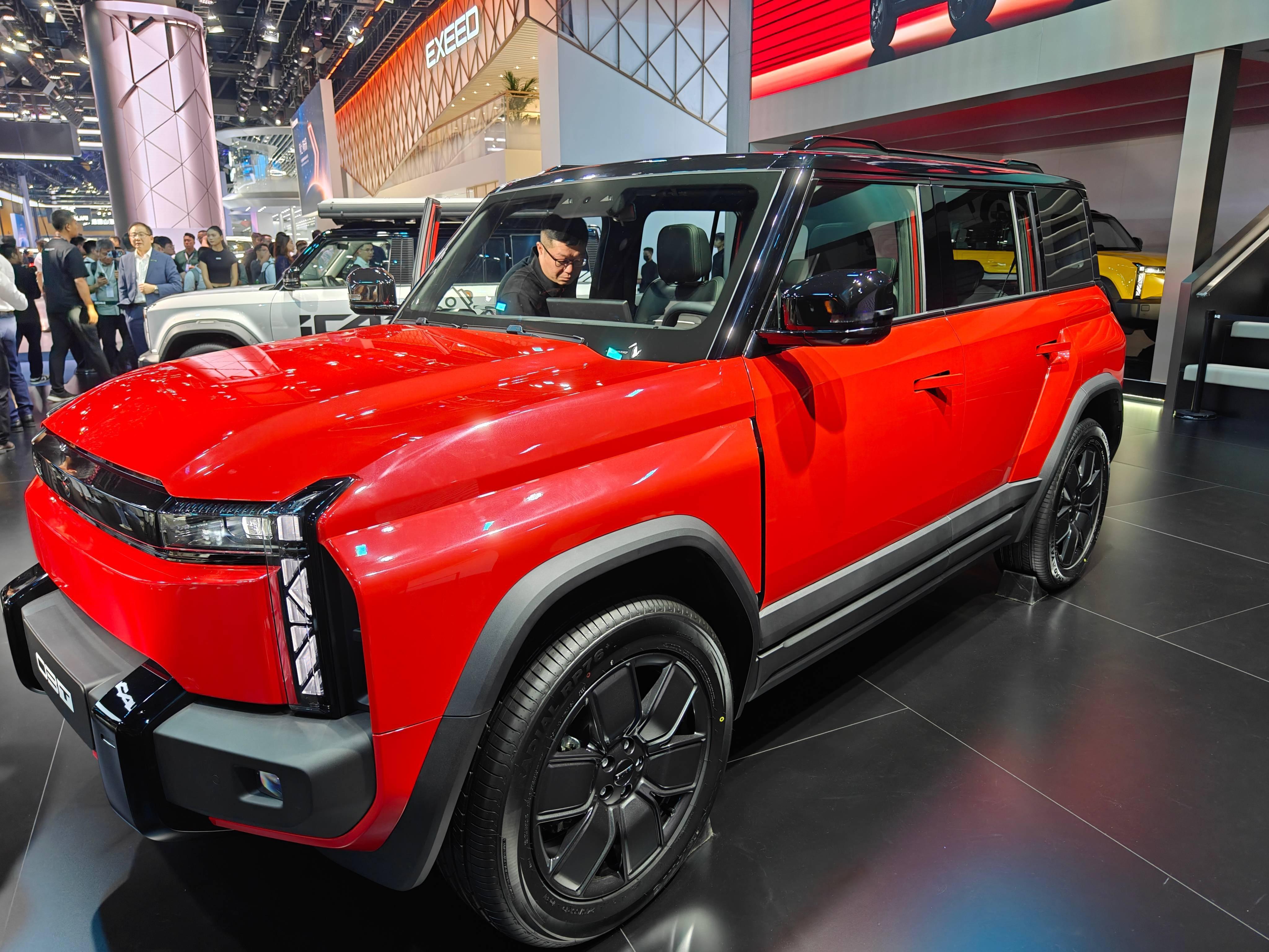 13.98万元交个朋友？最近的成都车展上iCAR带来了新车型iCAR 03T，#