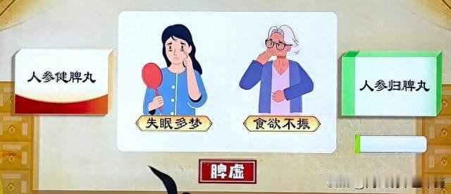 人参健脾丸、人参归脾丸差一字！“吃不下”与“睡不着”该选谁？