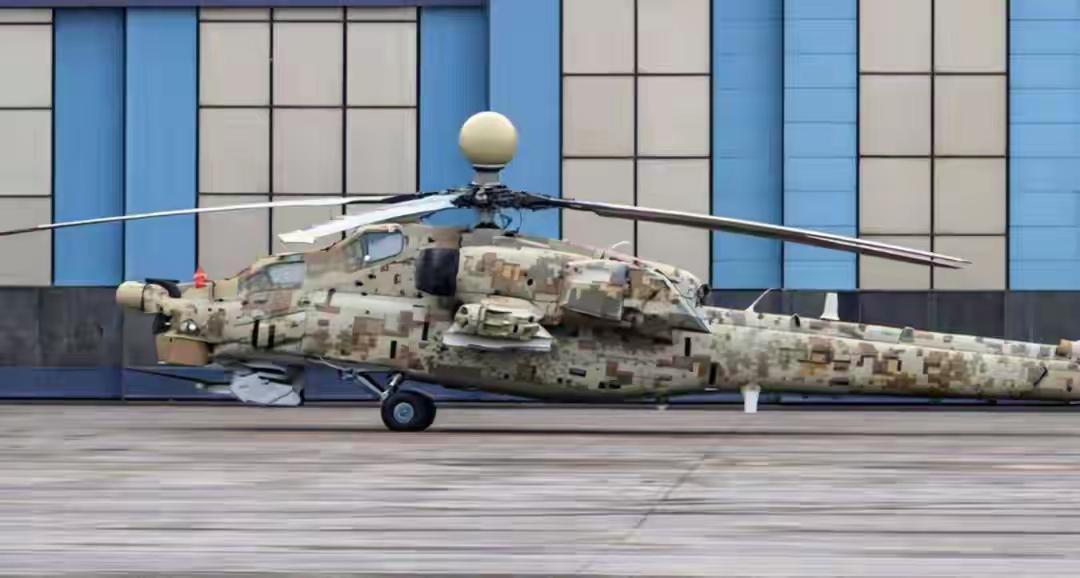 进日，2月11日，伊朗公布了从俄罗斯进口的米 - 28武装直升机清晰照片，型号为