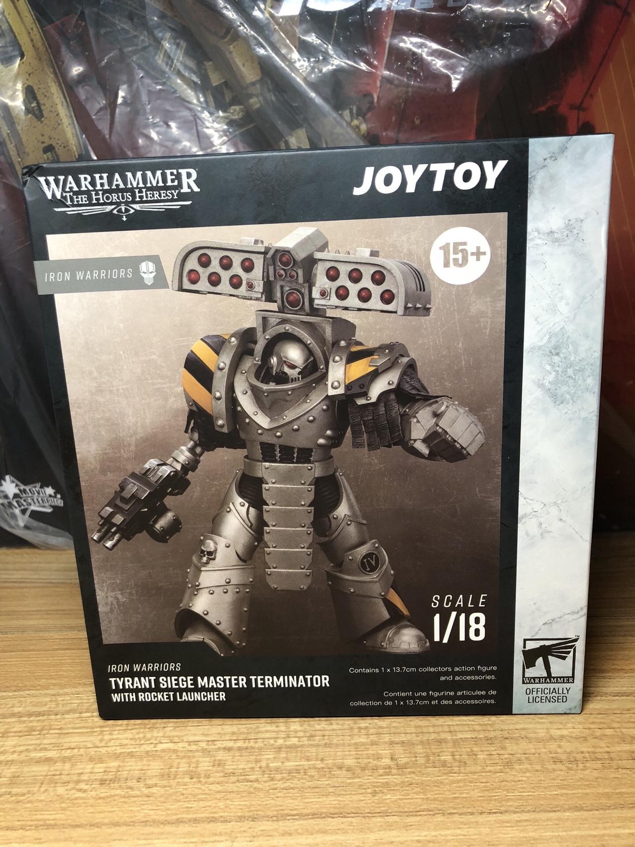JOYTOY 暗源 战锤：荷鲁斯之乱 钢铁勇士 暴君攻城大师终结者 玩具 模型 