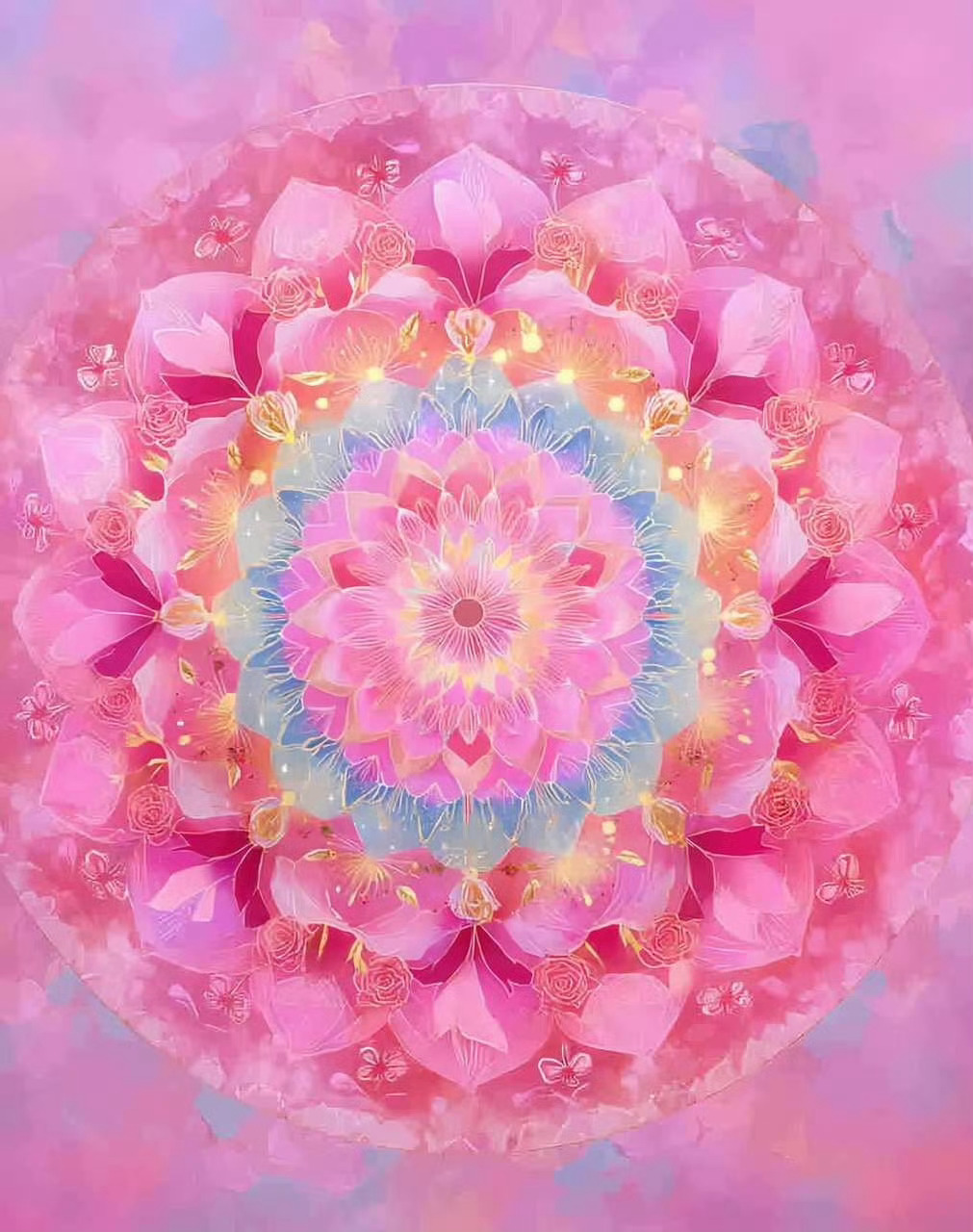 花开富贵，盯着图片看5秒，增强能量！赞美此图，困扰你的麻烦，很快能顺利解决！ ​