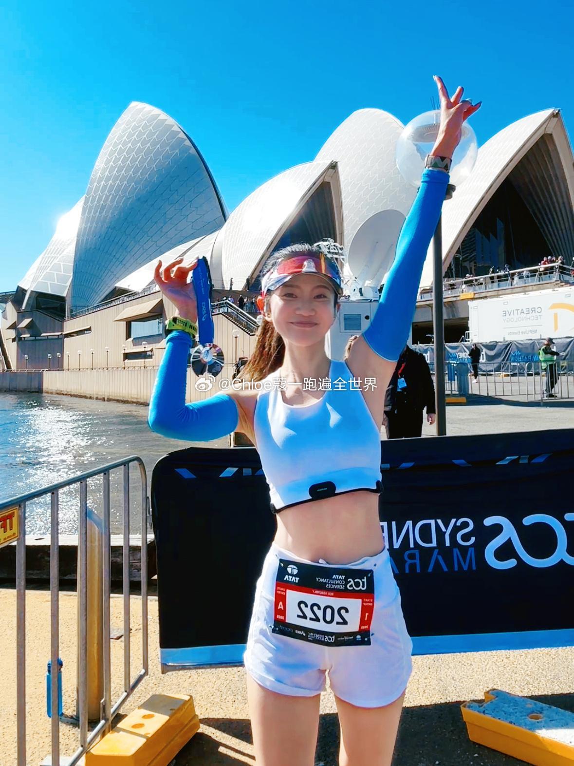 悉尼马拉松3:21完赛🩵我爱澳洲的能量场🩵谢谢今年的悉马，真的给了我一场完美