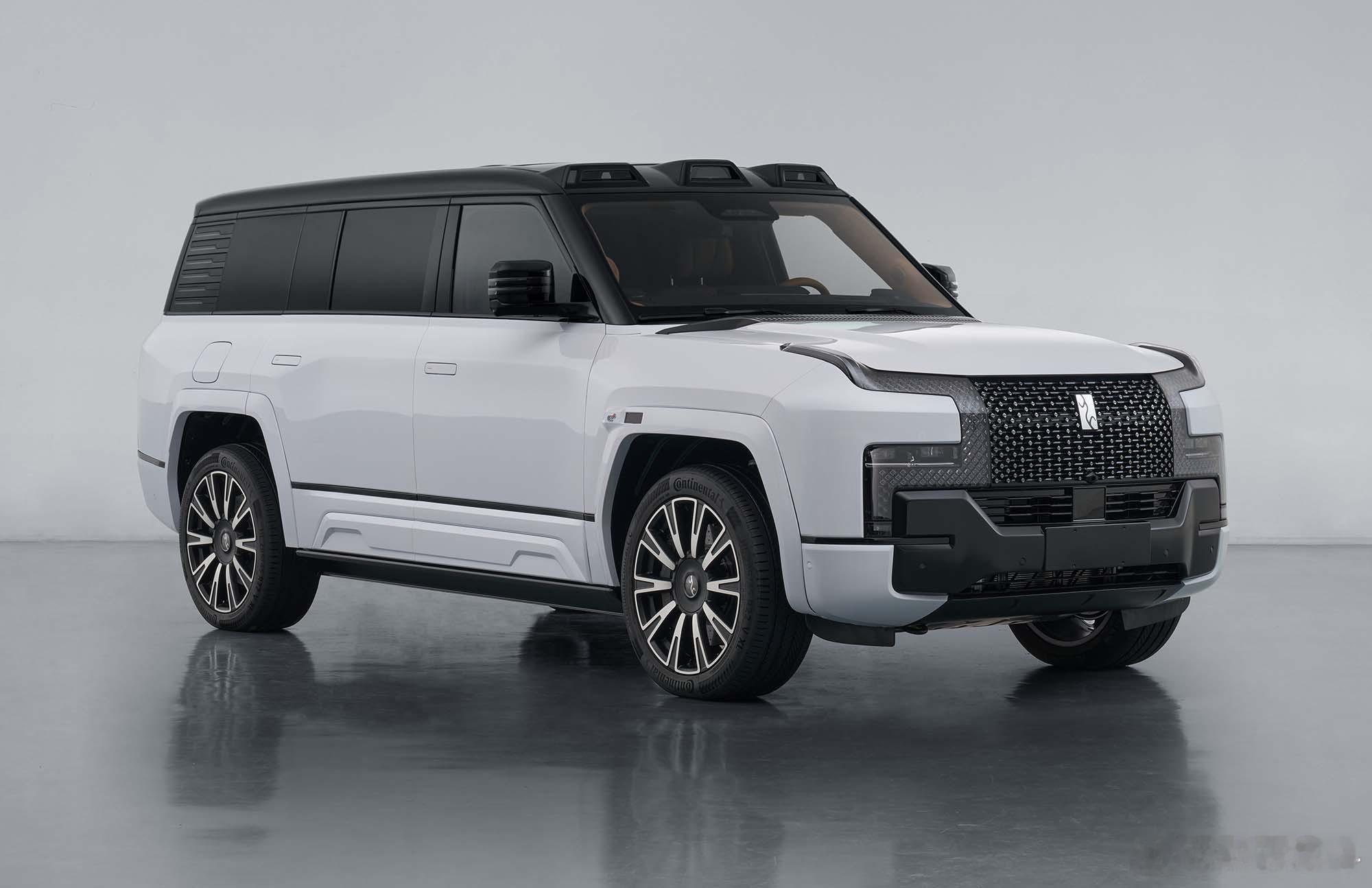 西安土特产之一的仰望U8L长：5400 宽：2049 高：19214台220kW