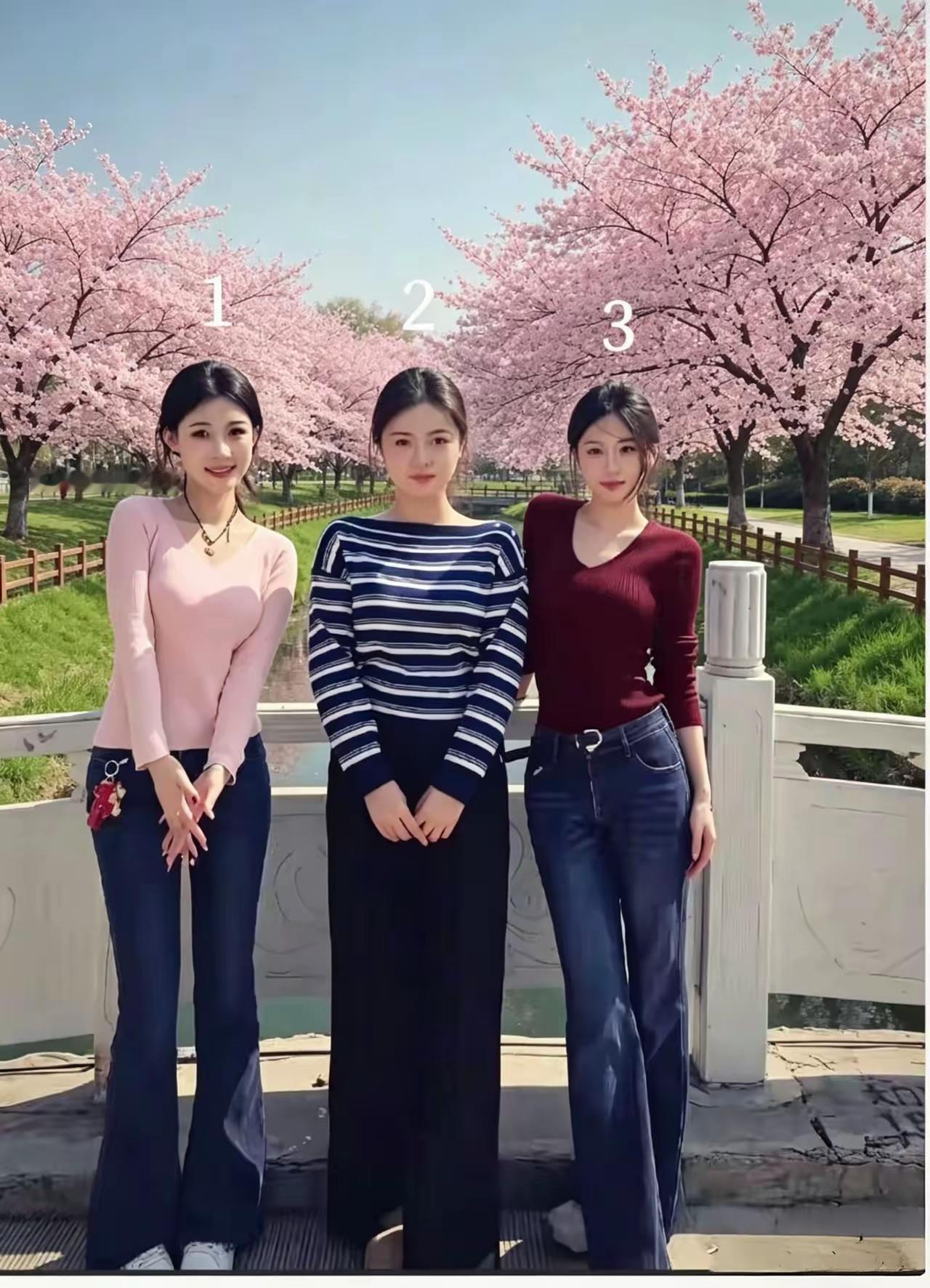 姐妹同爹妈，
农村把根扎。
择偶选平民，
绝不豪门嫁。