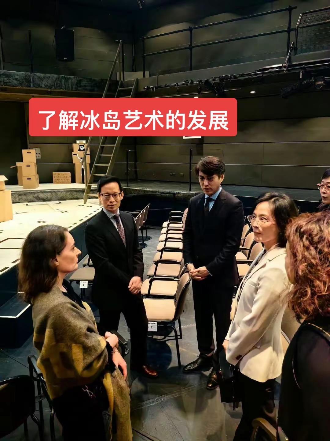 了解冰岛艺术的发展相信文化交流拉近距离靳东明星靳东男神
