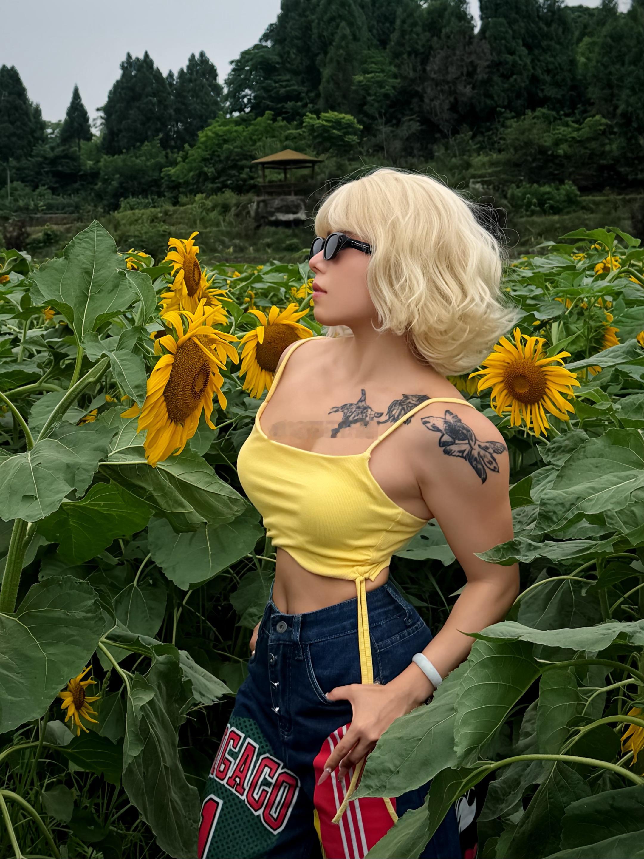 向日葵🌻开了 