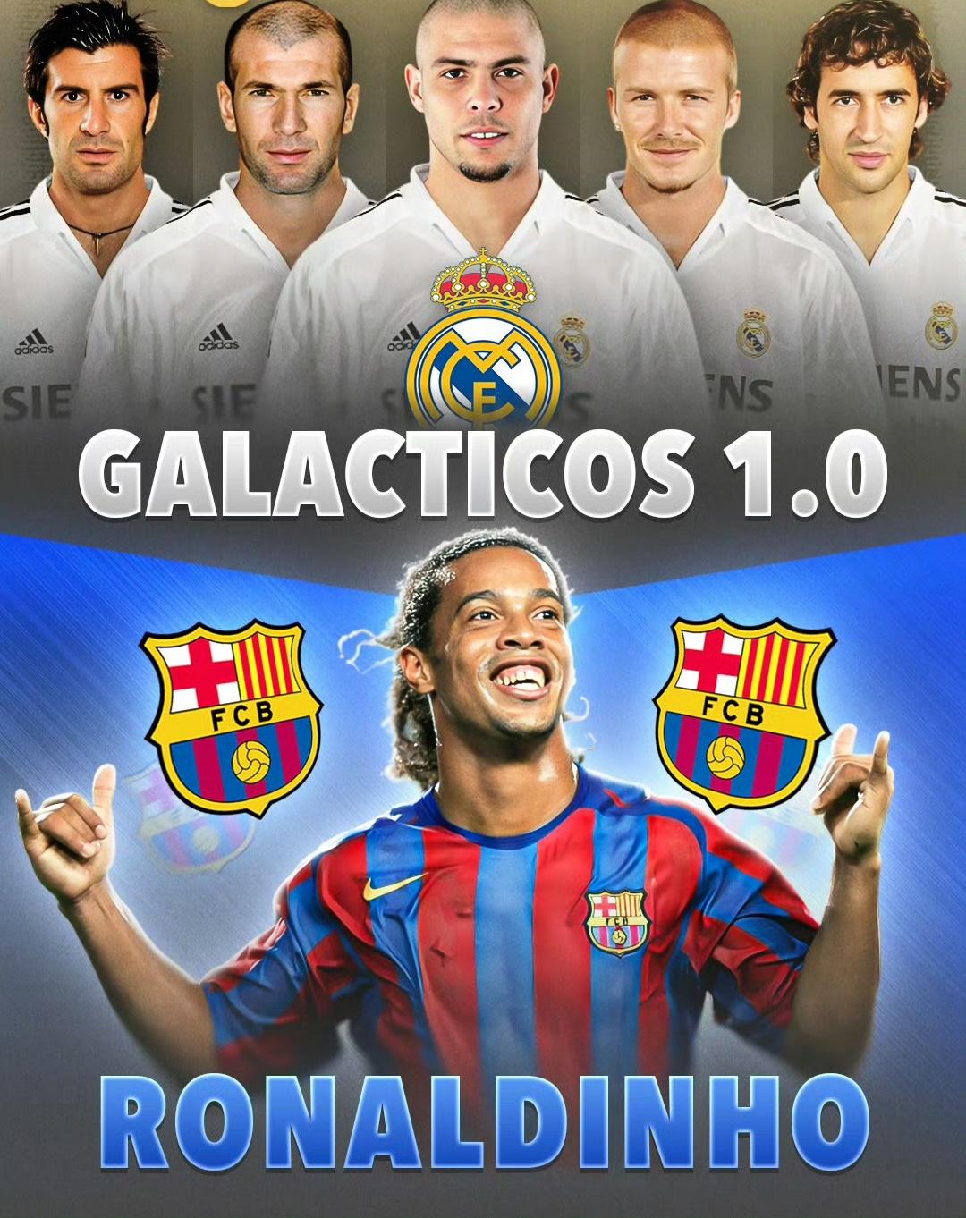 皇马三代银河战舰和巴萨的PK，似乎越来越有意思了，从亚健康到畸形，唯有改变自己。