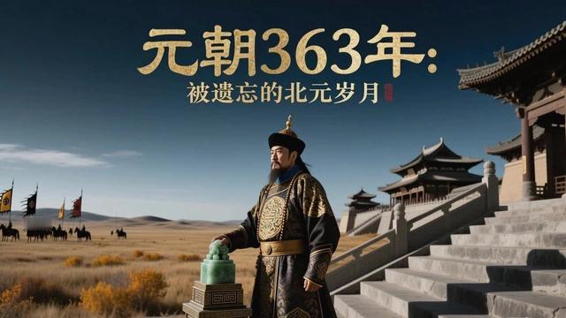 元朝仅存在了98年？其实，元朝存在了363年，比明朝还要长
 
咱先澄清一个大误